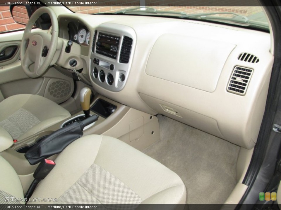 Medium/Dark Pebble Interior Dashboard for the 2006 Ford Escape XLT #77910886