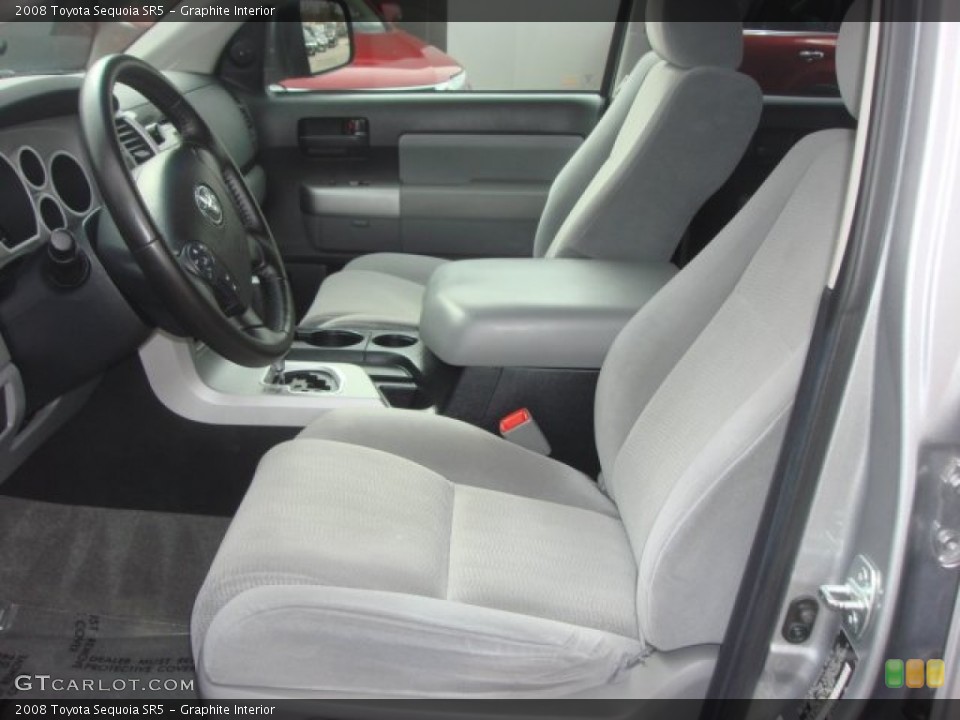 Graphite Interior Front Seat for the 2008 Toyota Sequoia SR5 #77911081