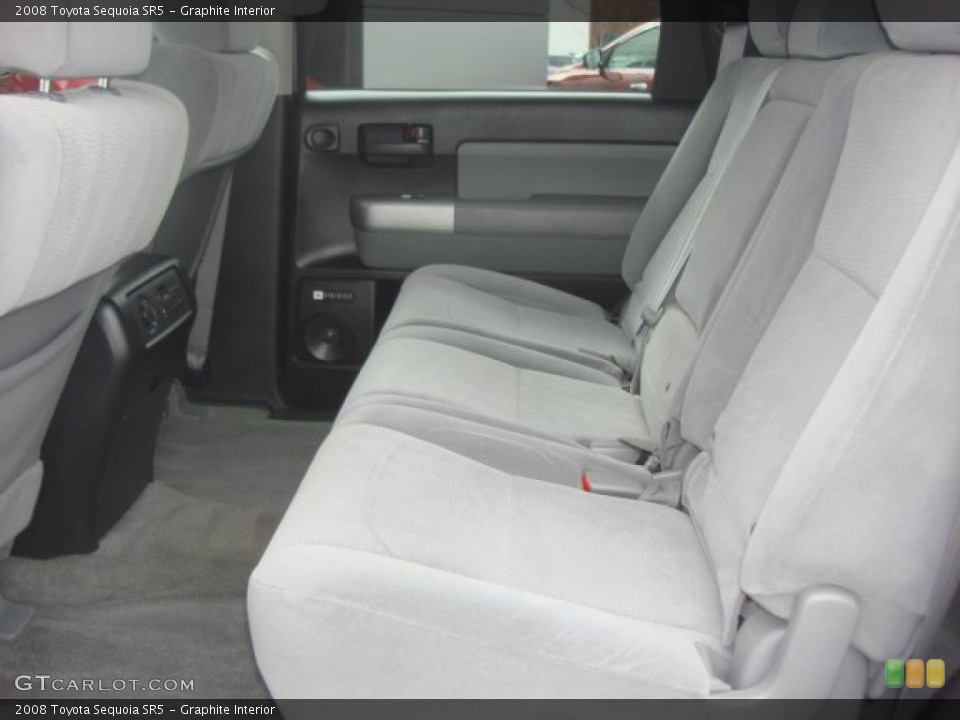 Graphite Interior Rear Seat for the 2008 Toyota Sequoia SR5 #77911093