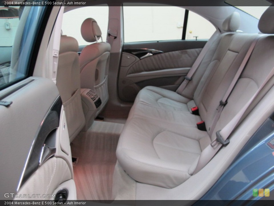 Ash Interior Rear Seat for the 2004 Mercedes-Benz E 500 Sedan #77911240
