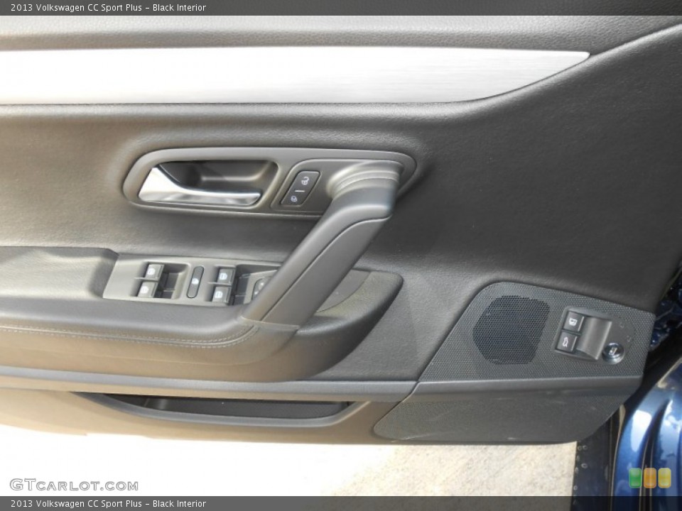 Black Interior Door Panel for the 2013 Volkswagen CC Sport Plus #77911428