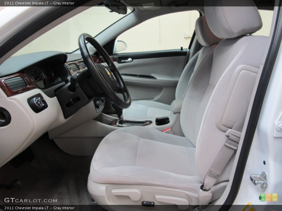 Gray Interior Front Seat for the 2011 Chevrolet Impala LT #77911828