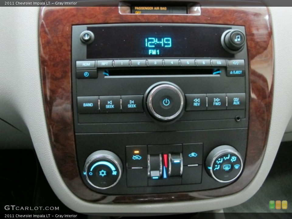 Gray Interior Controls for the 2011 Chevrolet Impala LT #77911995