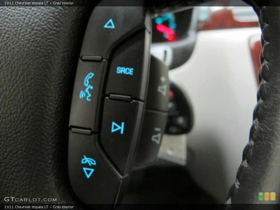 Gray Interior Controls for the 2011 Chevrolet Impala LT #77912041