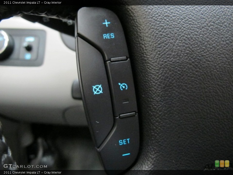 Gray Interior Controls for the 2011 Chevrolet Impala LT #77912059