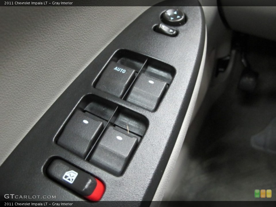 Gray Interior Controls for the 2011 Chevrolet Impala LT #77912095