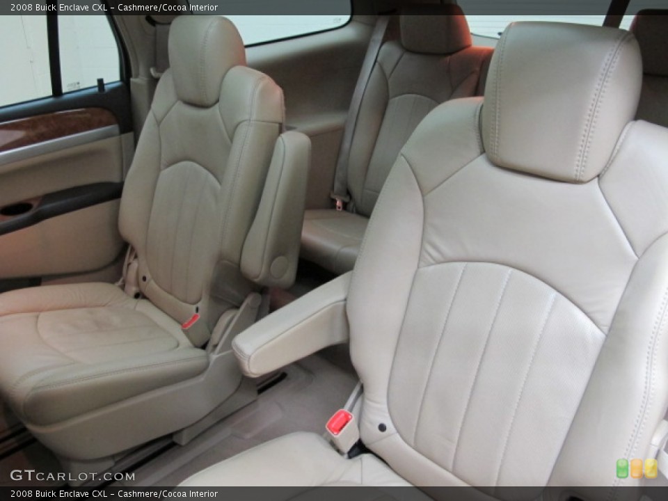 Cashmere/Cocoa Interior Rear Seat for the 2008 Buick Enclave CXL #77912875