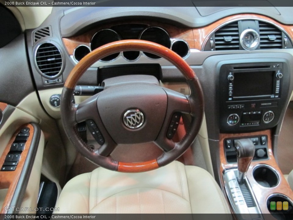 Cashmere/Cocoa Interior Dashboard for the 2008 Buick Enclave CXL #77912965