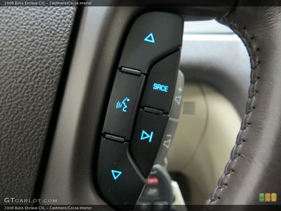Cashmere/Cocoa Interior Controls for the 2008 Buick Enclave CXL #77913154