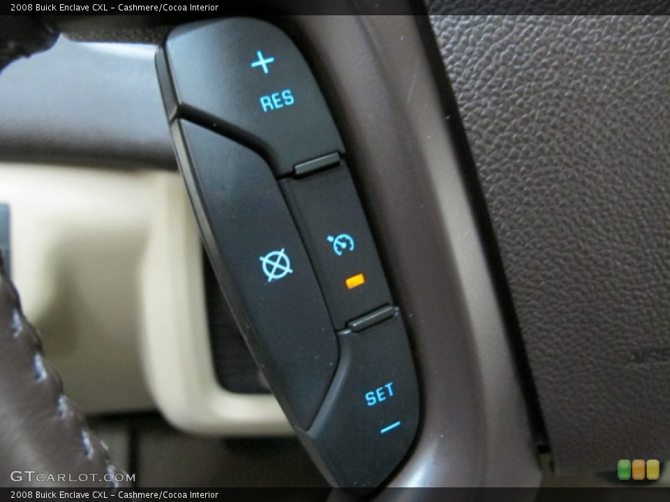Cashmere/Cocoa Interior Controls for the 2008 Buick Enclave CXL #77913170