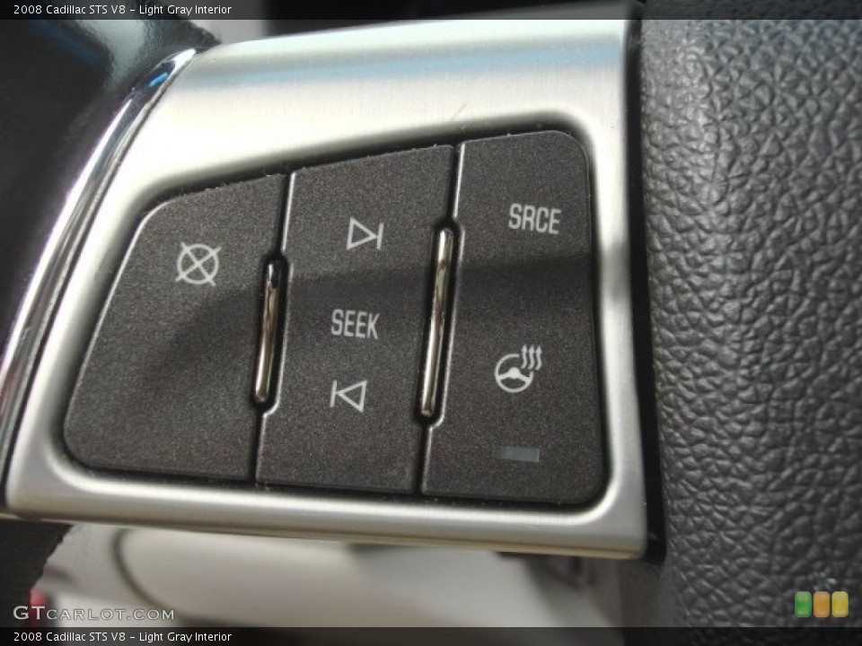 Light Gray Interior Controls for the 2008 Cadillac STS V8 #77913490