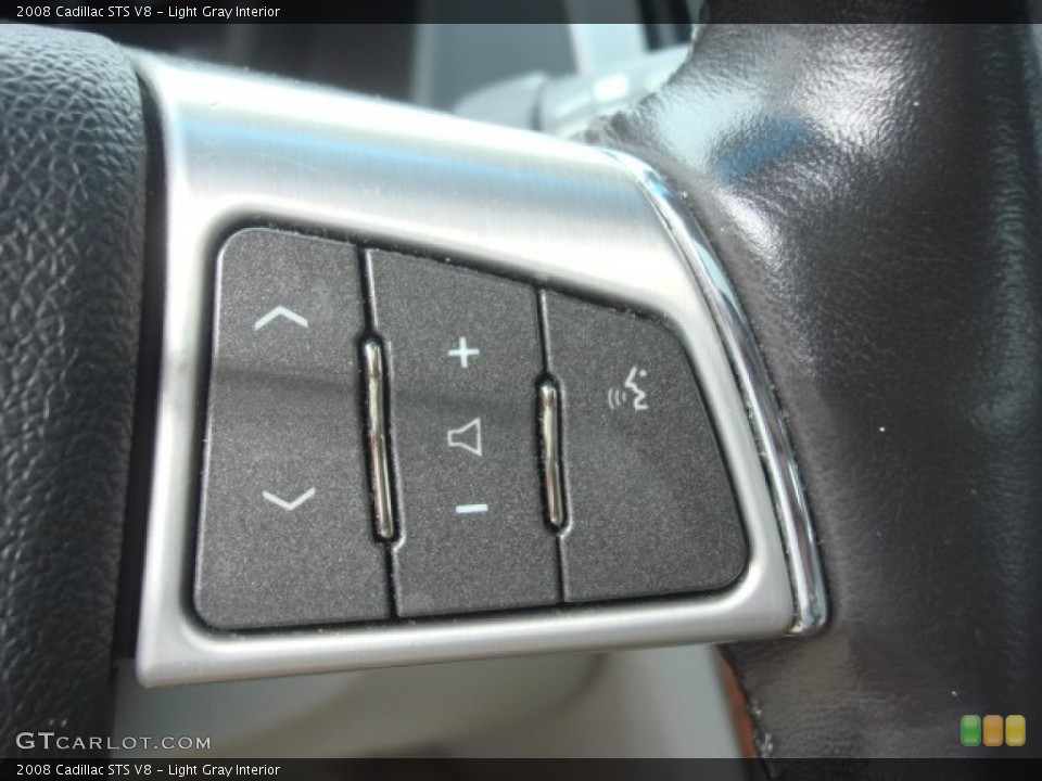 Light Gray Interior Controls for the 2008 Cadillac STS V8 #77913502