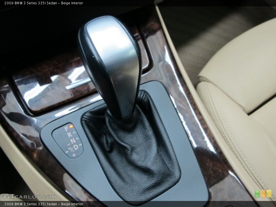 Beige Interior Transmission for the 2009 BMW 3 Series 335i Sedan #77913703