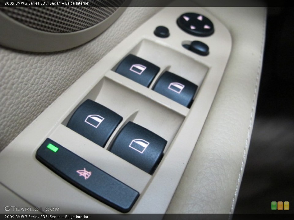 Beige Interior Controls for the 2009 BMW 3 Series 335i Sedan #77913798