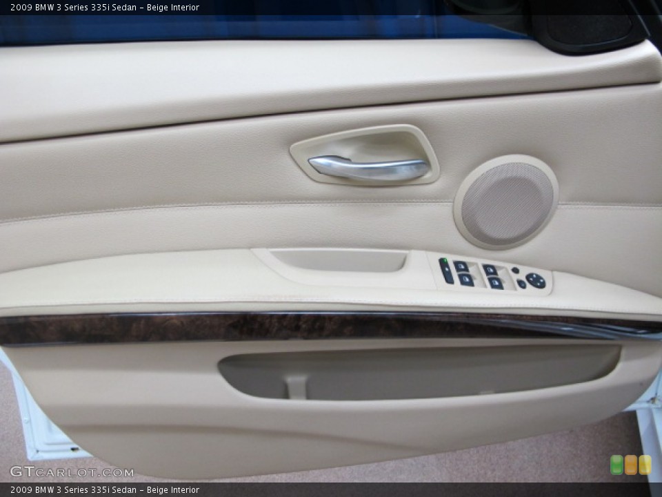 Beige Interior Door Panel for the 2009 BMW 3 Series 335i Sedan #77913817
