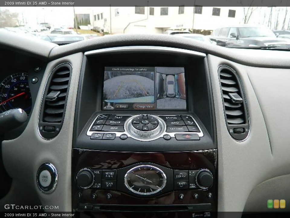 Stone Interior Controls for the 2009 Infiniti EX 35 AWD #77916387