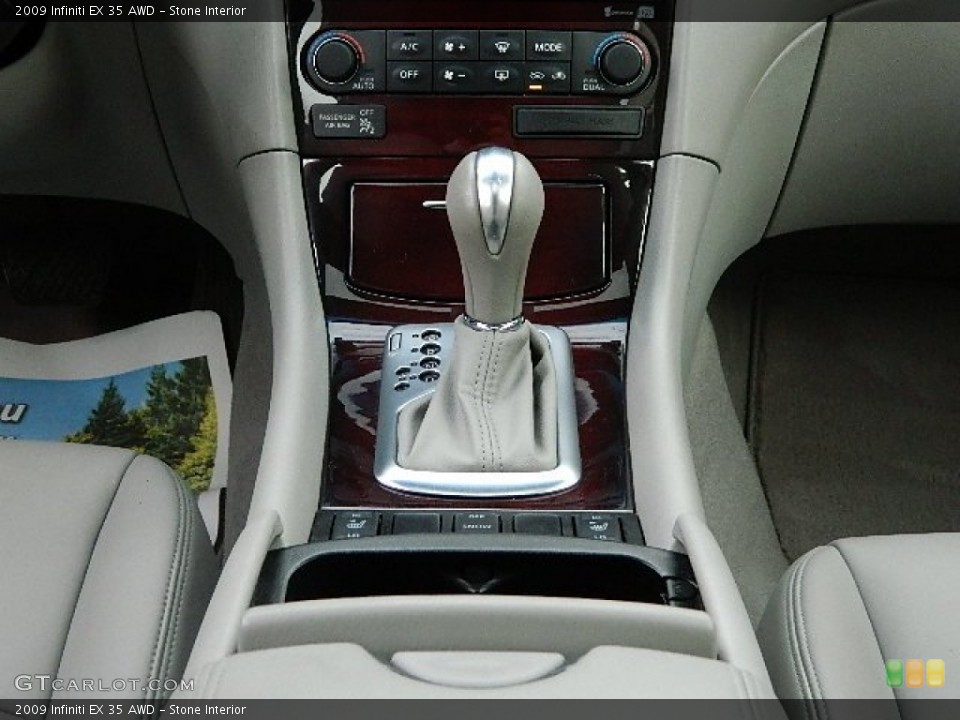 Stone Interior Transmission for the 2009 Infiniti EX 35 AWD #77916396