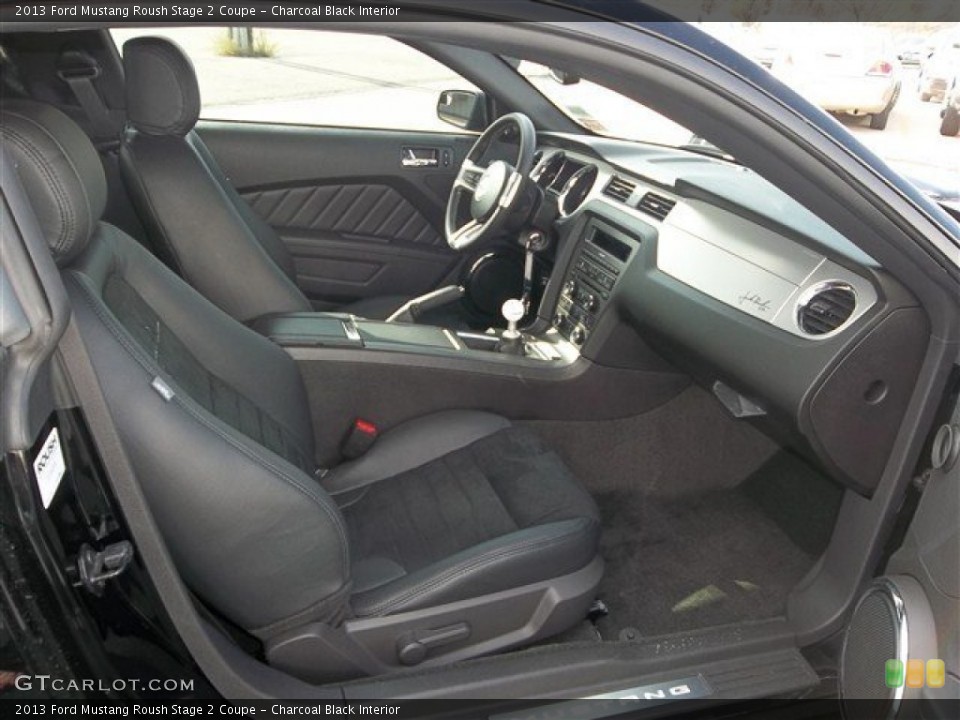 Charcoal Black Interior Front Seat for the 2013 Ford Mustang Roush Stage 2 Coupe #77916709