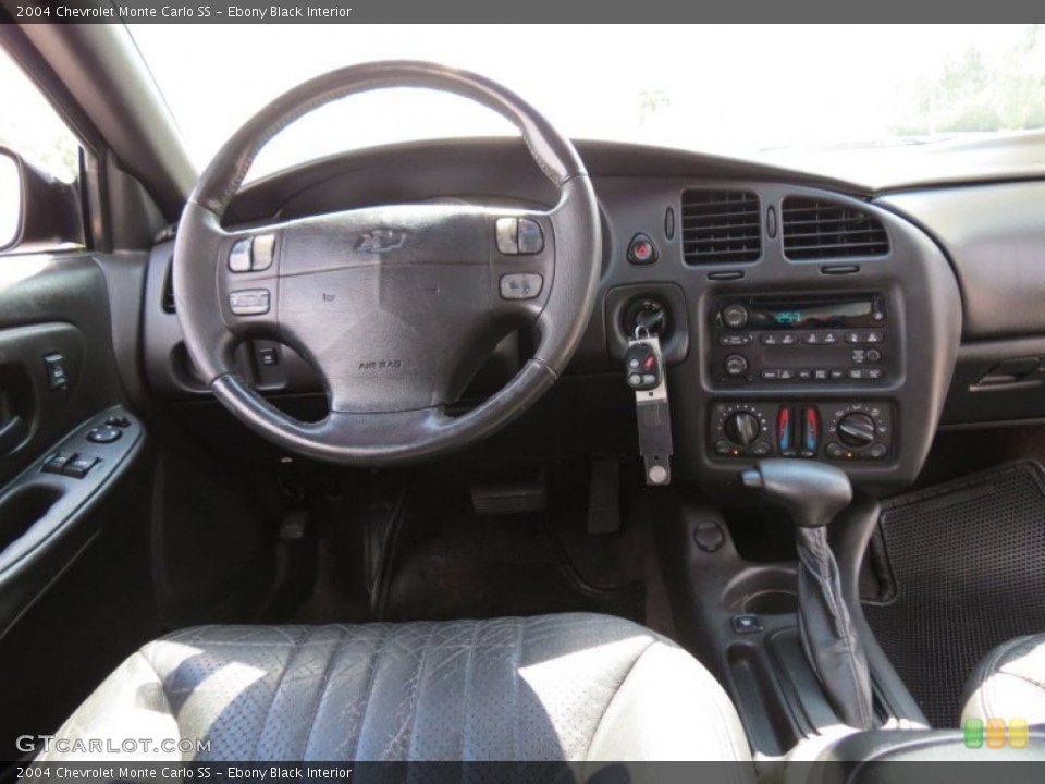 Ebony Black Interior Dashboard for the 2004 Chevrolet Monte Carlo SS #77916784