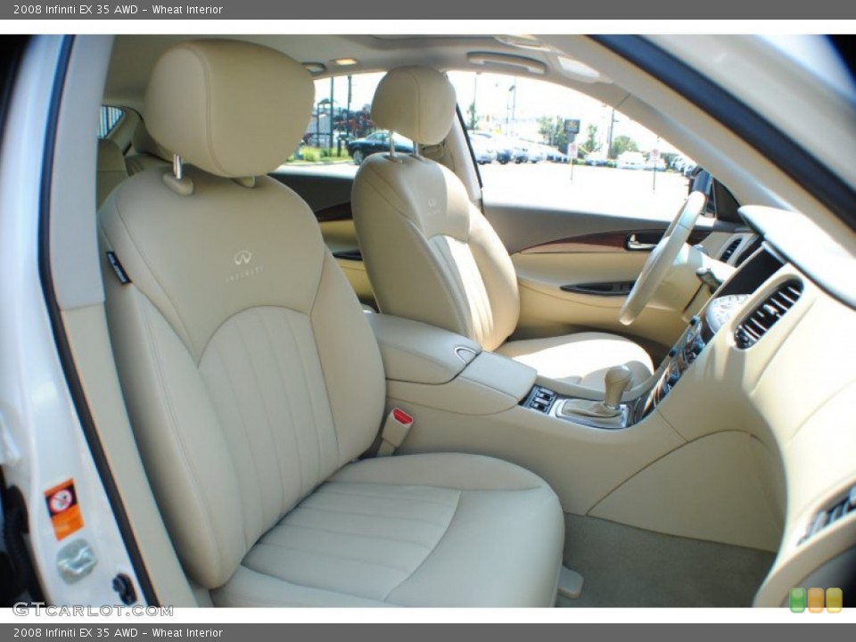 Wheat Interior Photo for the 2008 Infiniti EX 35 AWD #77917034
