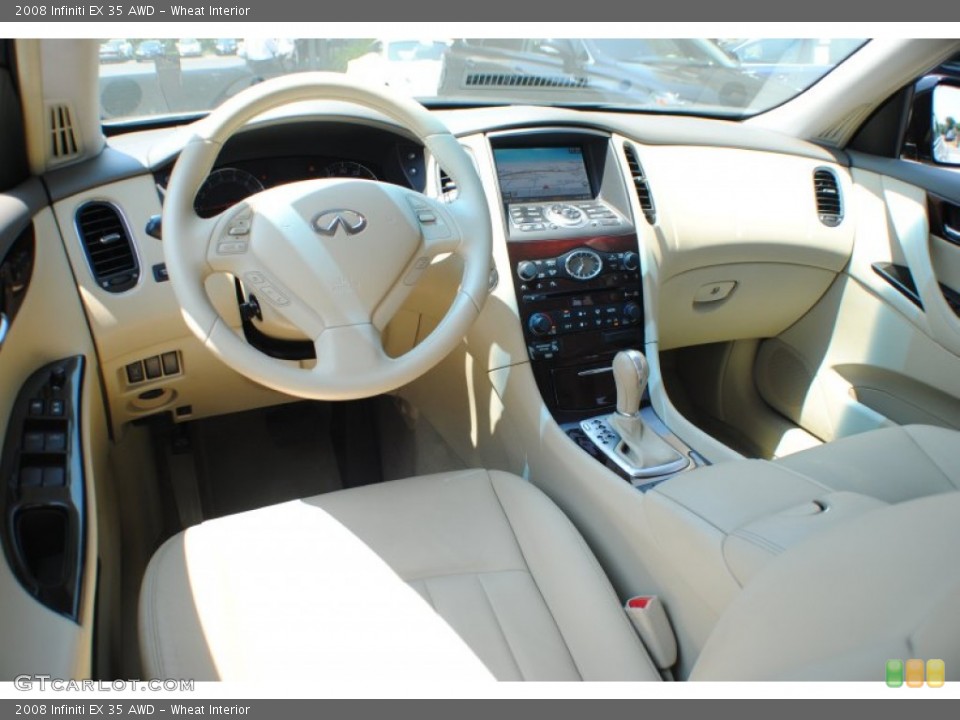 Wheat Interior Photo for the 2008 Infiniti EX 35 AWD #77917111