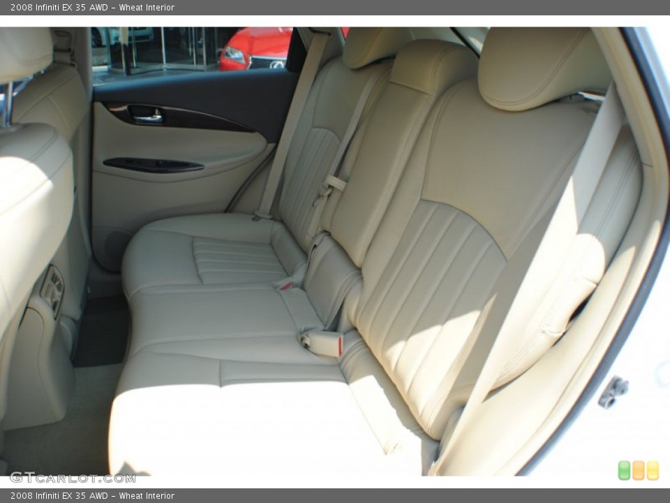 Wheat Interior Rear Seat for the 2008 Infiniti EX 35 AWD #77917120
