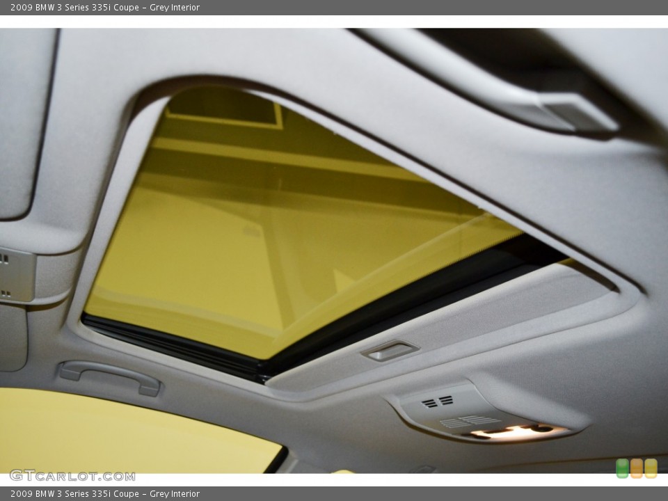 Grey Interior Sunroof for the 2009 BMW 3 Series 335i Coupe #77918470