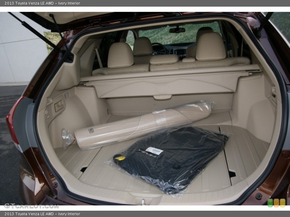 Ivory Interior Trunk for the 2013 Toyota Venza LE AWD #77918731