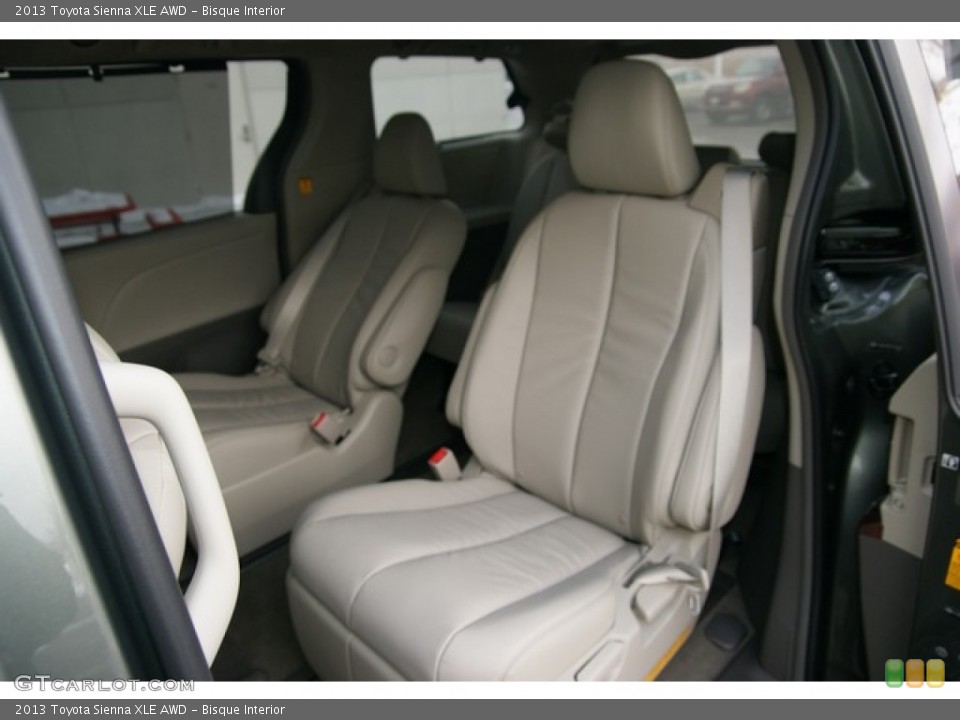 Bisque Interior Rear Seat for the 2013 Toyota Sienna XLE AWD #77919190