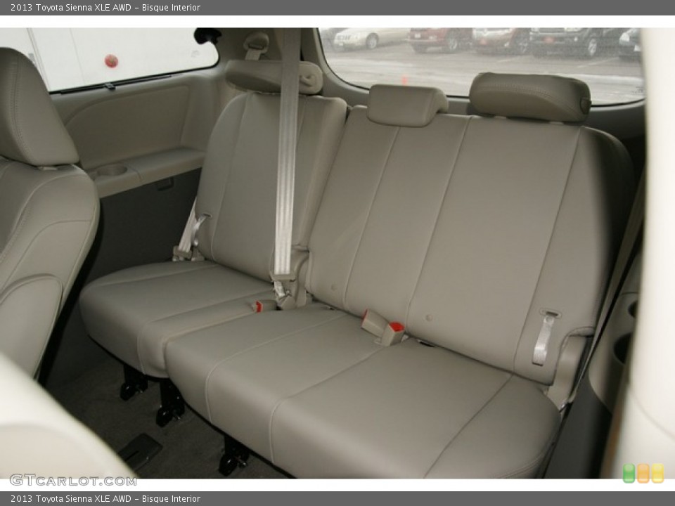 Bisque Interior Rear Seat for the 2013 Toyota Sienna XLE AWD #77919194