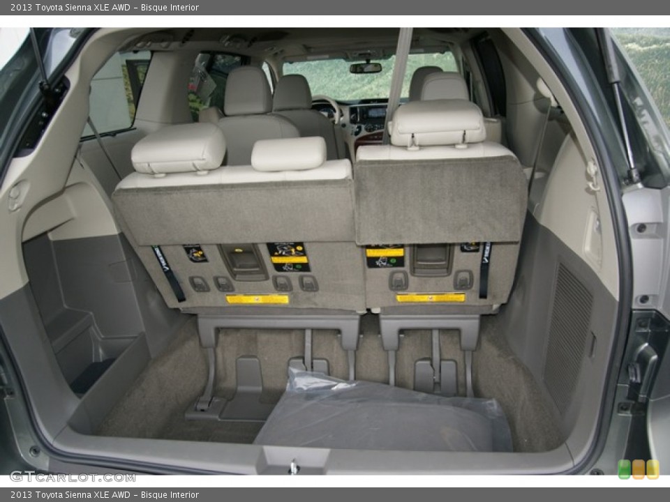 Bisque Interior Trunk for the 2013 Toyota Sienna XLE AWD #77919199