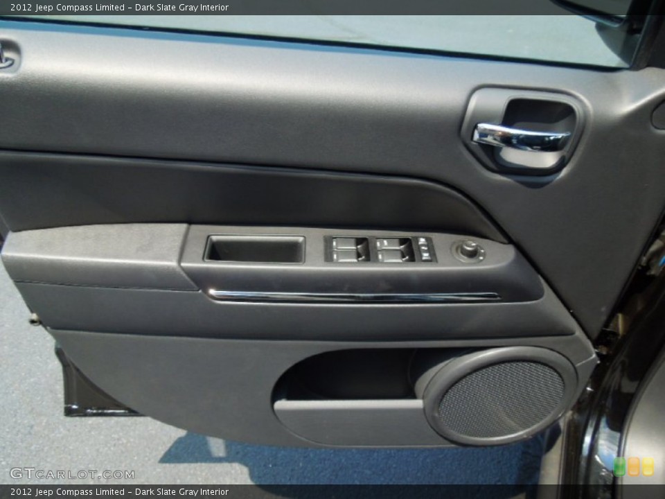 Dark Slate Gray Interior Door Panel for the 2012 Jeep Compass Limited #77919704