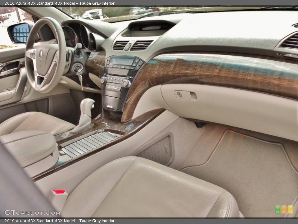 Taupe Gray Interior Dashboard for the 2010 Acura MDX  #77919827
