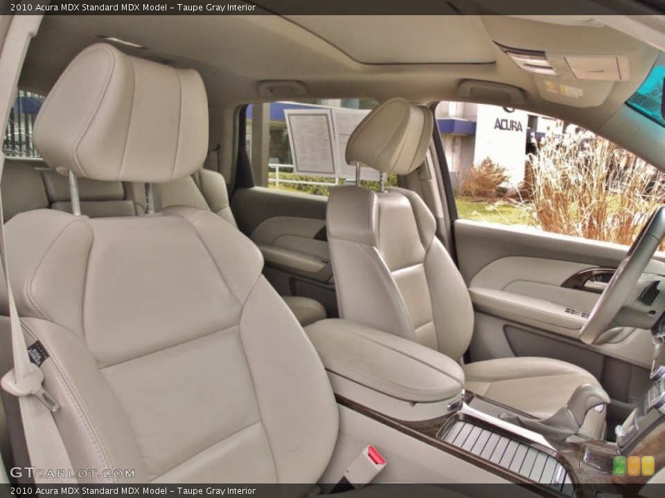 Taupe Gray Interior Front Seat for the 2010 Acura MDX  #77919839