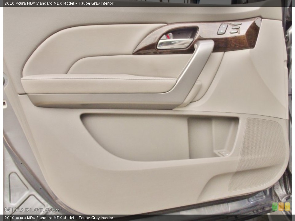 Taupe Gray Interior Door Panel for the 2010 Acura MDX  #77919853