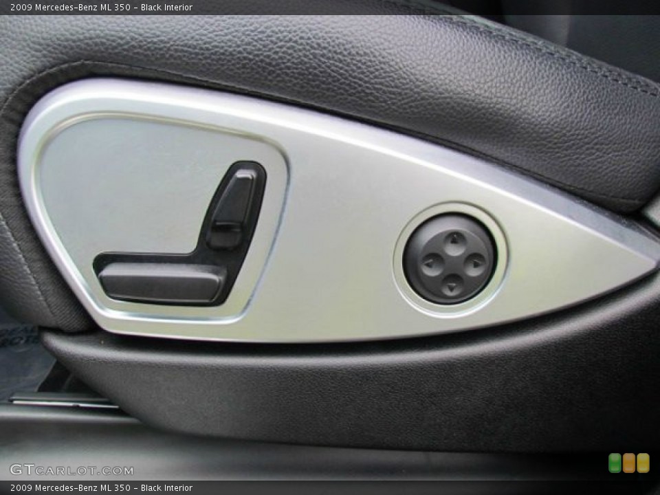 Black Interior Controls for the 2009 Mercedes-Benz ML 350 #77921022
