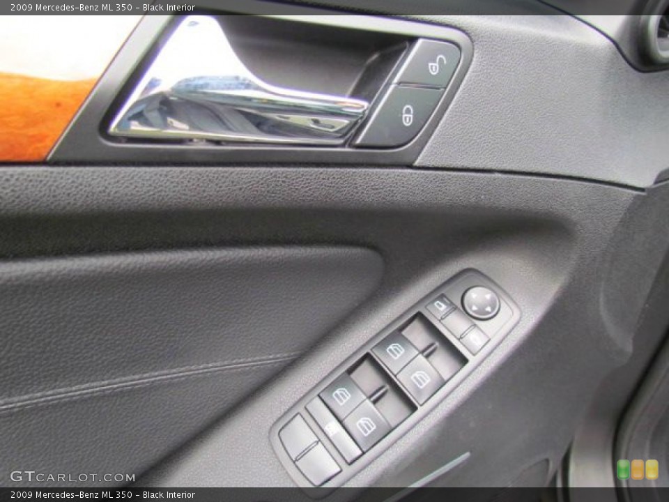 Black Interior Controls for the 2009 Mercedes-Benz ML 350 #77921035