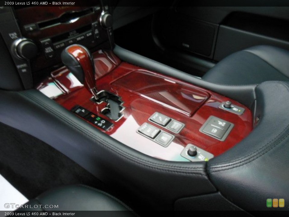Black Interior Transmission for the 2009 Lexus LS 460 AWD #77921661