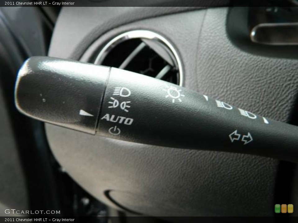 Gray Interior Controls for the 2011 Chevrolet HHR LT #77922793