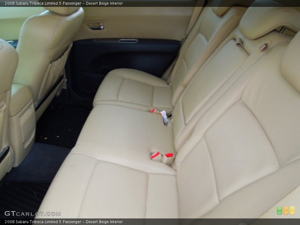 Desert Beige Interior Rear Seat for the 2008 Subaru Tribeca Limited 5 Passenger #77923378