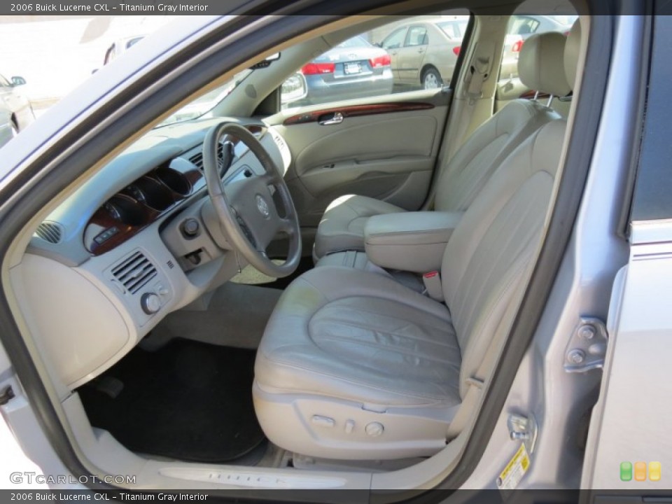 Titanium Gray Interior Front Seat for the 2006 Buick Lucerne CXL #77925651