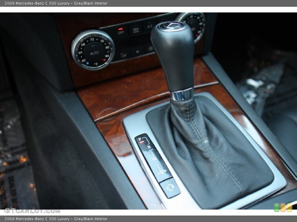 Grey/Black Interior Transmission for the 2009 Mercedes-Benz C 300 Luxury #77926058