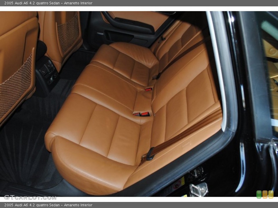 Amaretto Interior Rear Seat for the 2005 Audi A6 4.2 quattro Sedan #77927454