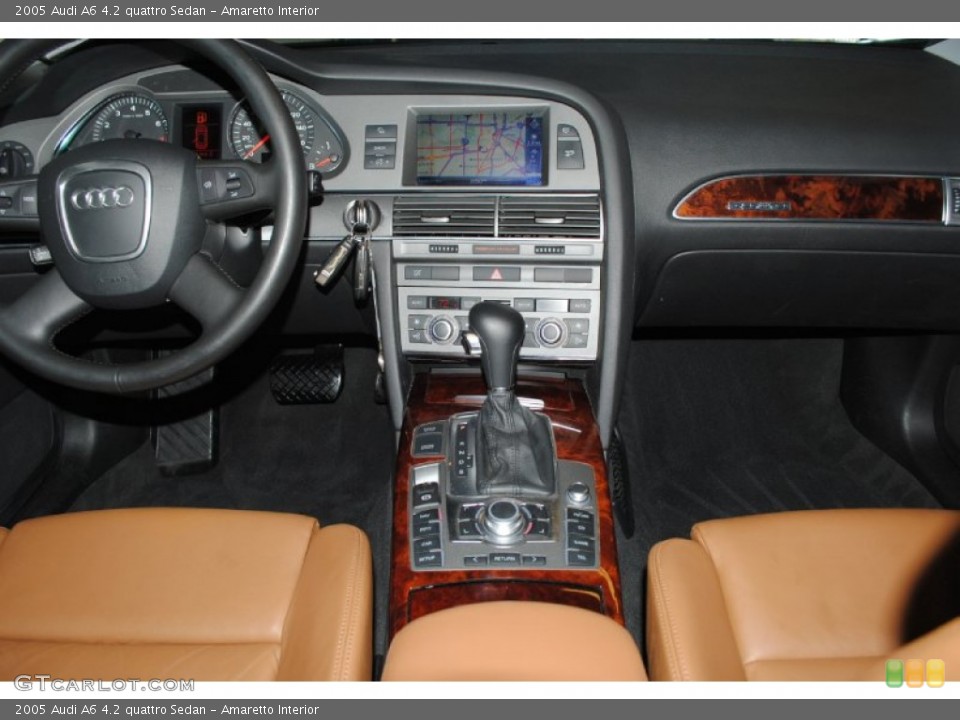 Amaretto Interior Dashboard for the 2005 Audi A6 4.2 quattro Sedan #77927496