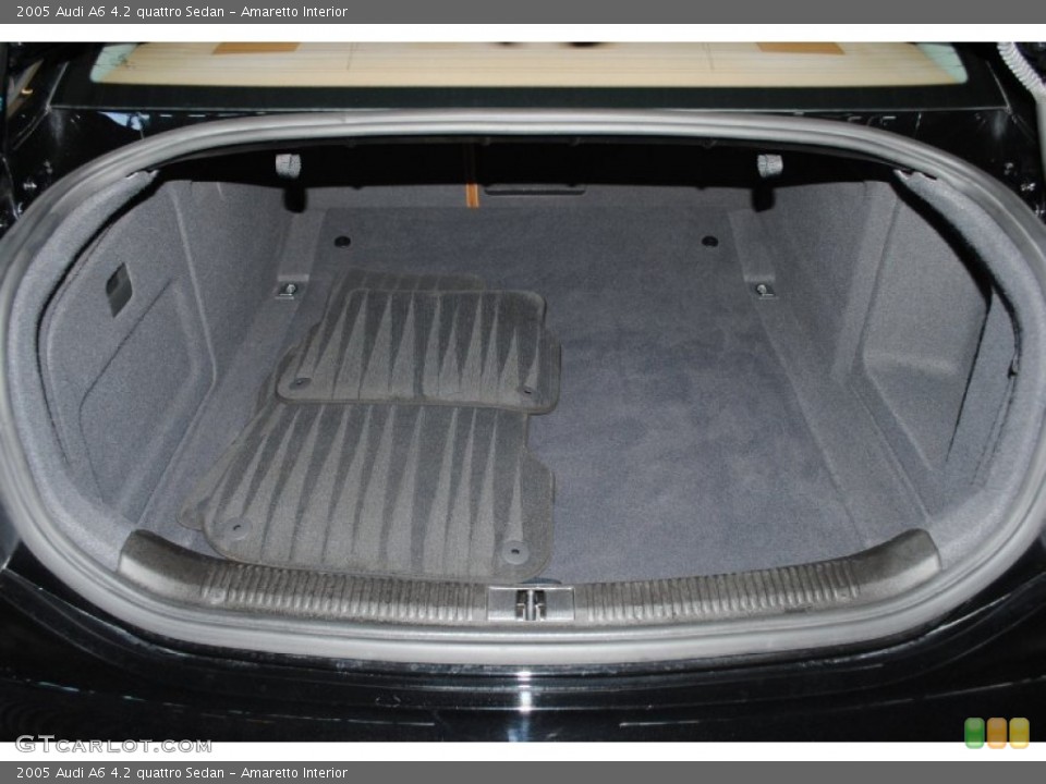 Amaretto Interior Trunk for the 2005 Audi A6 4.2 quattro Sedan #77927557