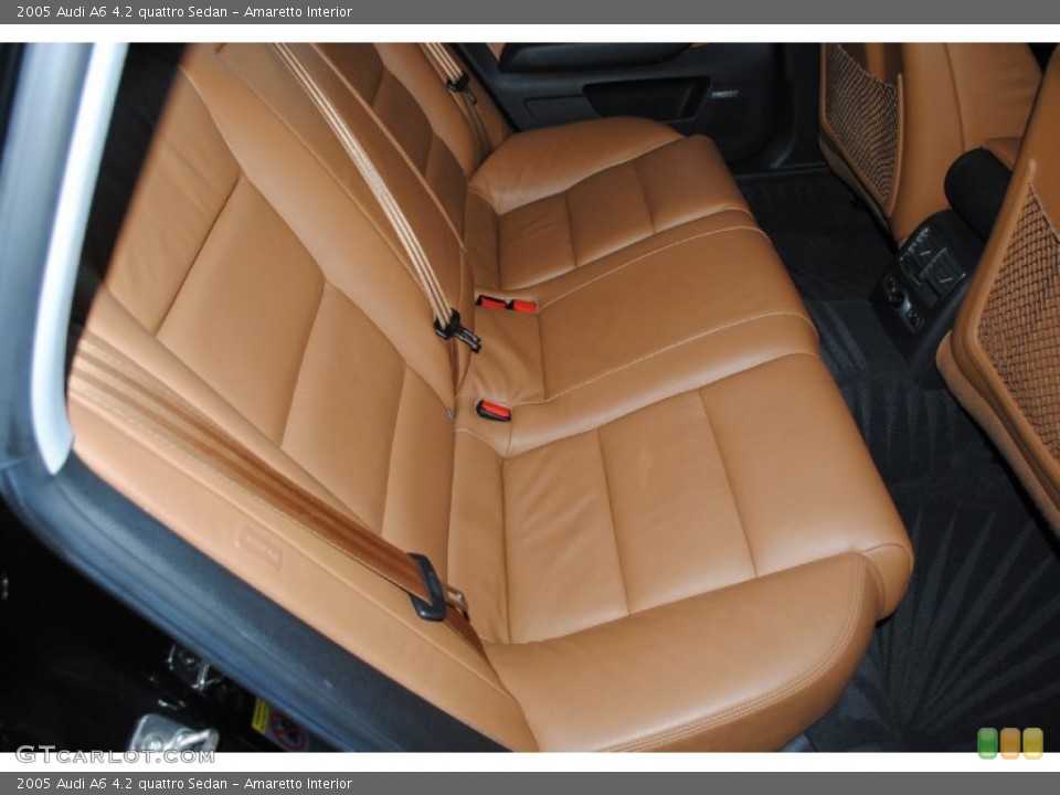 Amaretto Interior Rear Seat for the 2005 Audi A6 4.2 quattro Sedan #77927592