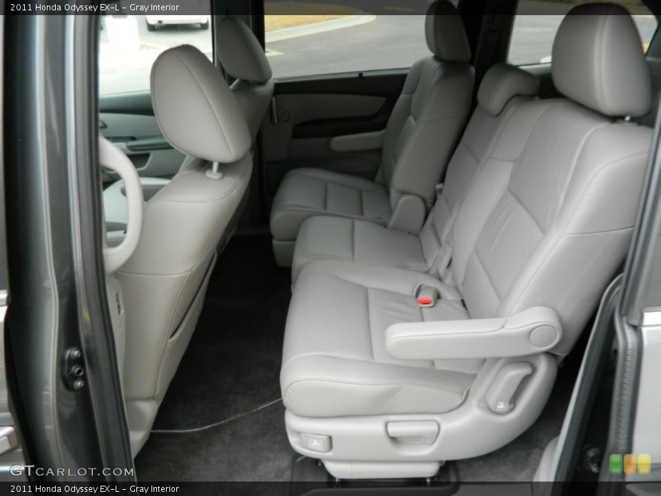 Gray Interior Rear Seat for the 2011 Honda Odyssey EX-L #77927694