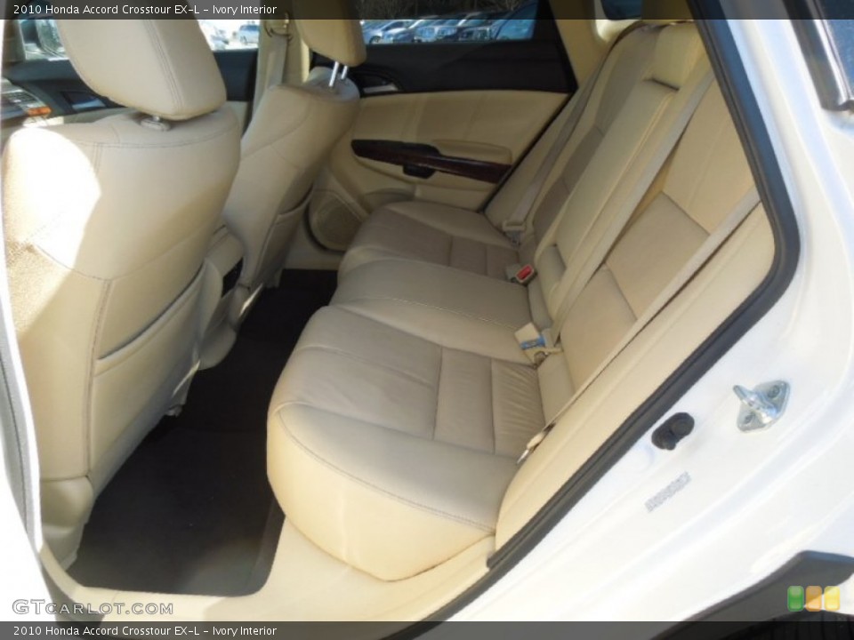 Ivory Interior Rear Seat for the 2010 Honda Accord Crosstour EX-L #77927760