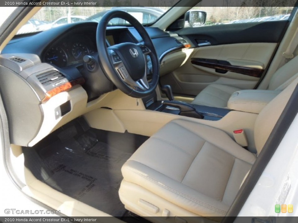 Ivory Interior Prime Interior for the 2010 Honda Accord Crosstour EX-L #77927936