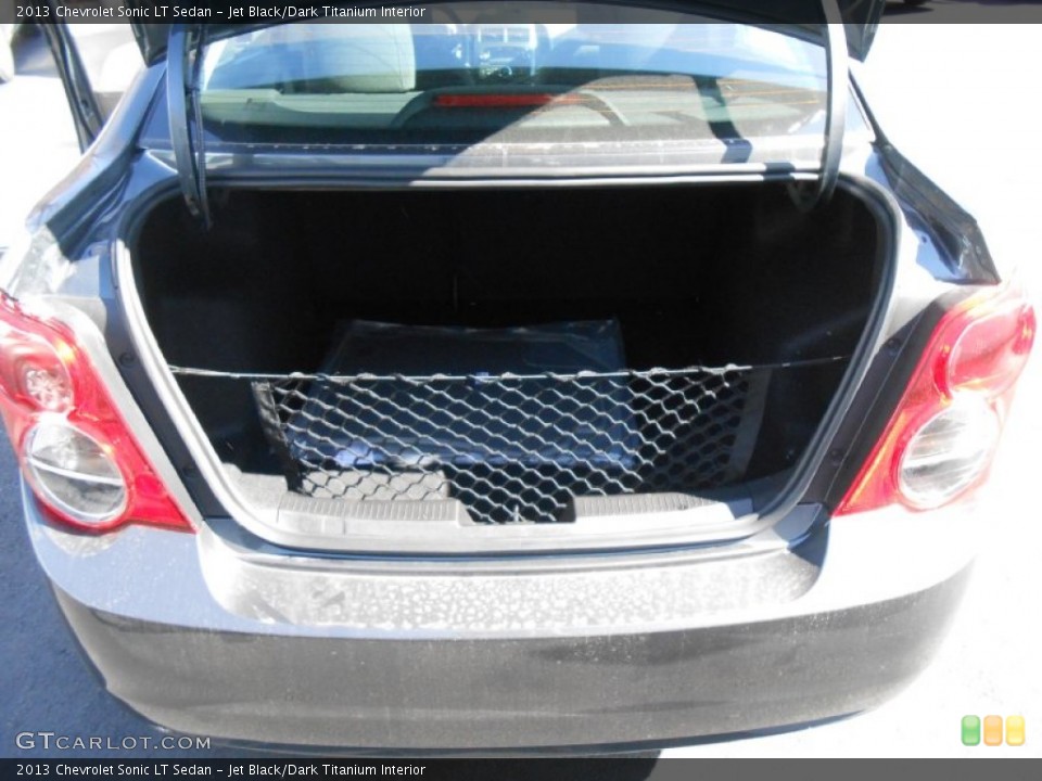 Jet Black/Dark Titanium Interior Trunk for the 2013 Chevrolet Sonic LT Sedan #77928121